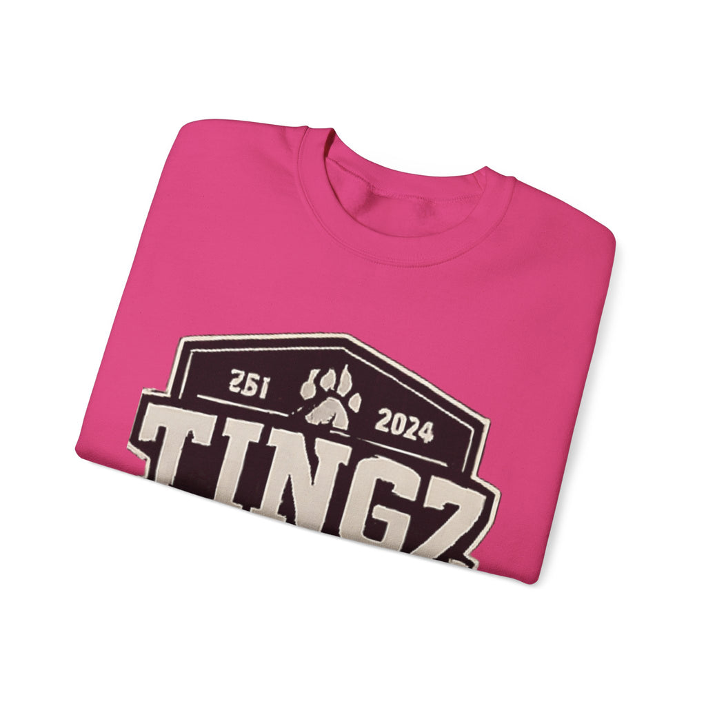 BEAR TINGZ  Badge Unisex Crewneck Sweatshirt | Vintage Wildlife Graphic Sweatshirt | Classic Streetwear Pullover