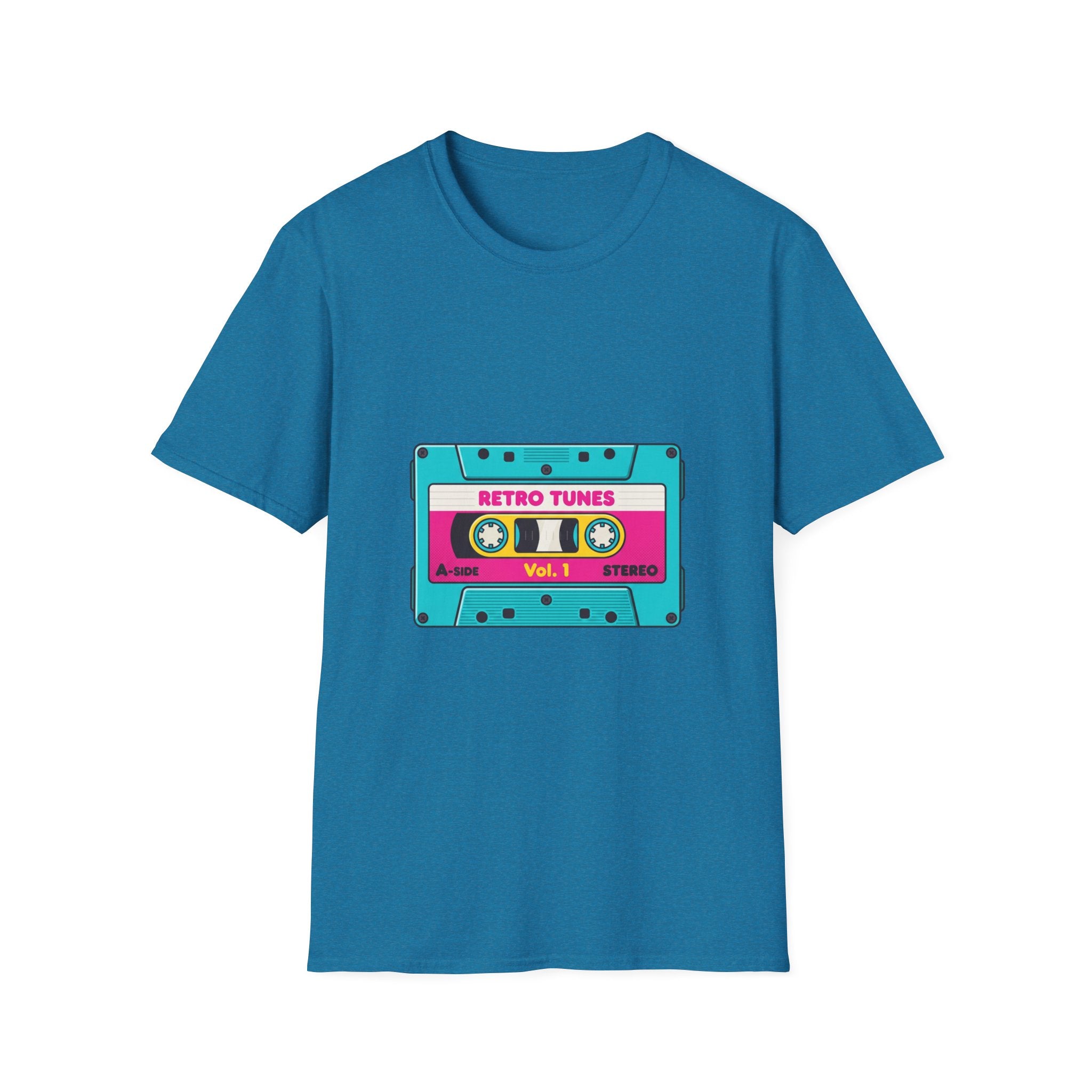 Retro Tunes Cassette T-Shirt — Vintage 80s Music Tee