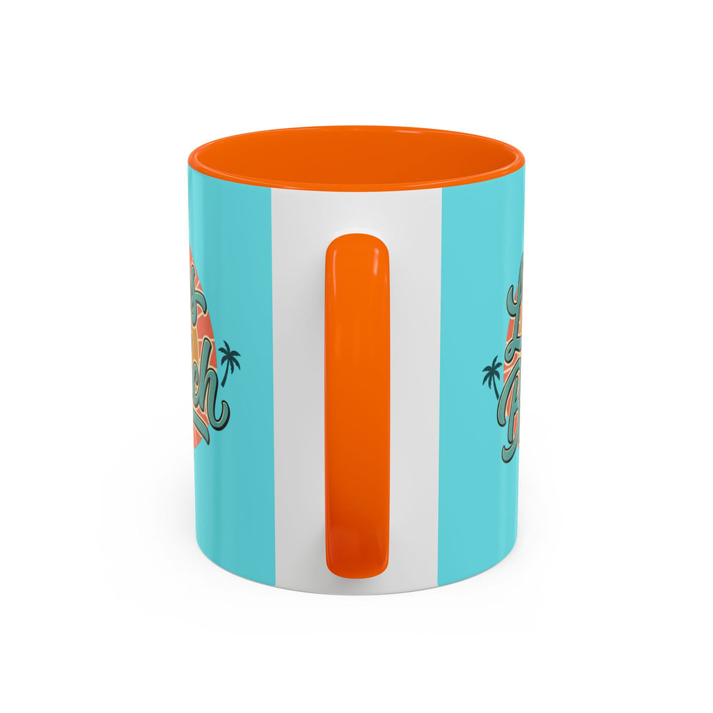 Life's a Beach Coffee Mug — Retro Beach Vibes 11/15oz Accent Mug