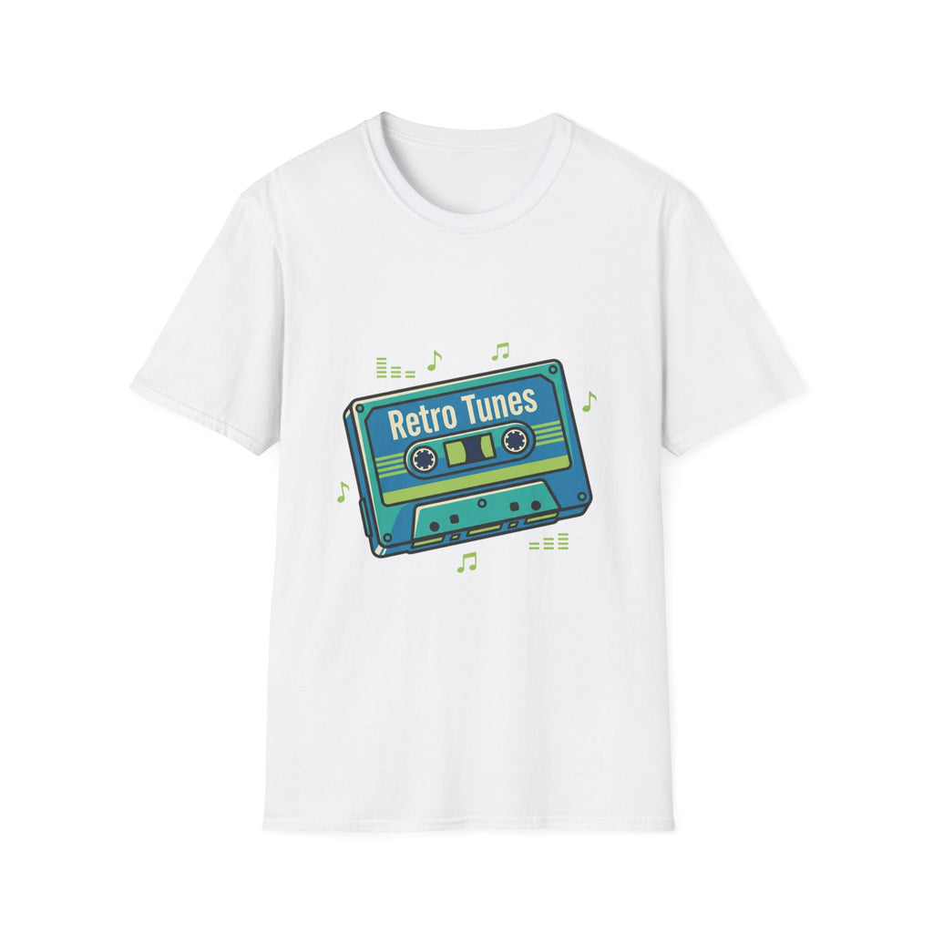 Retro Tunes- Unisex Softstyle T-Shirt