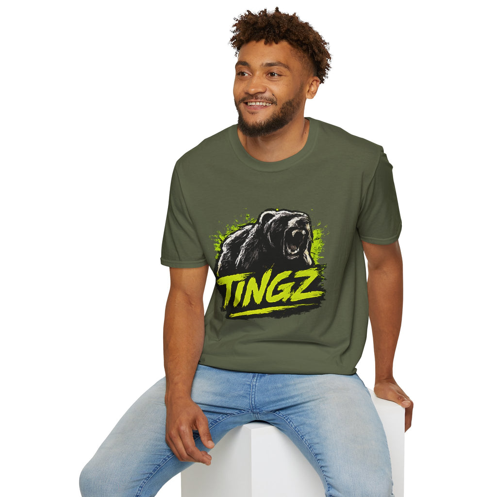 Bear TINGZ Roar T-Shirt — Bold Graphic Tee
