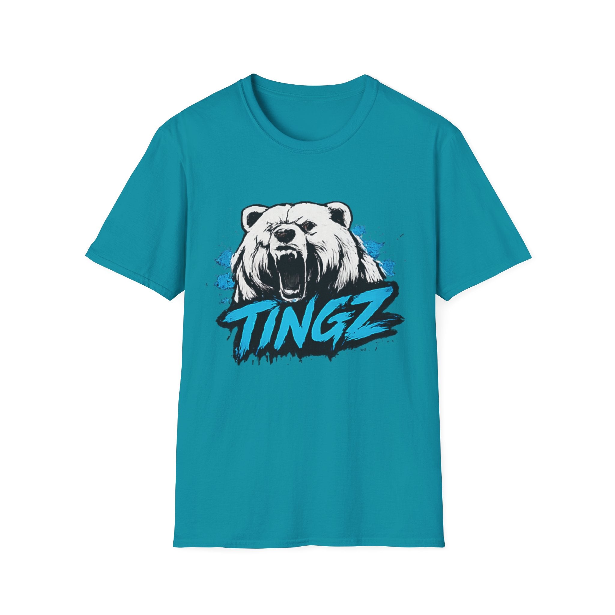 Roaring Bear TINGZ T-Shirt — Graphic Tee for Streetwear & Casual