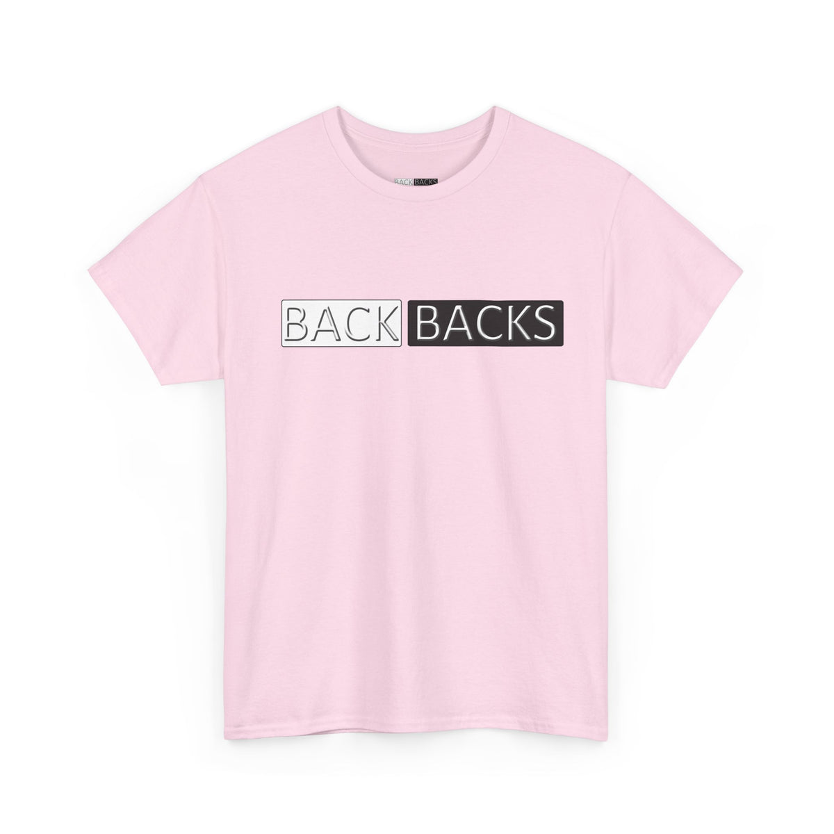 Unisex Back Backs Minimal T-Shirt