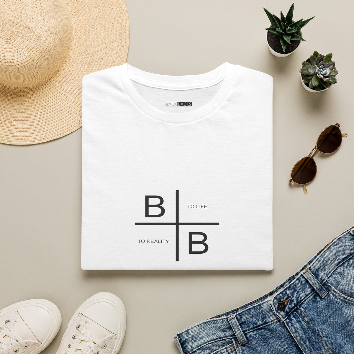 Unisex Back Backs T-Shirt