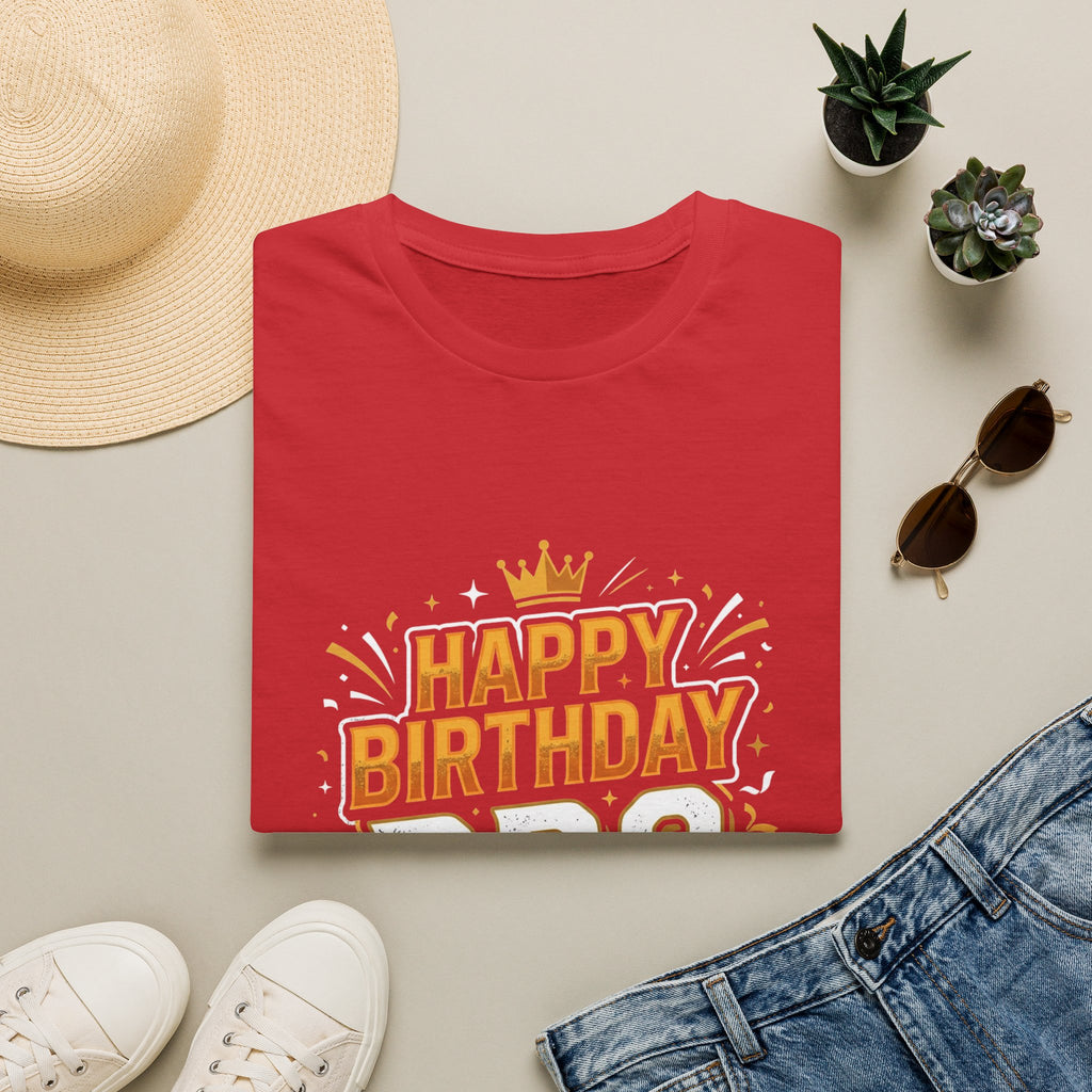 Happy Birthday Bro T-Shirt — Bold Crowned Birthday Tee for Brother