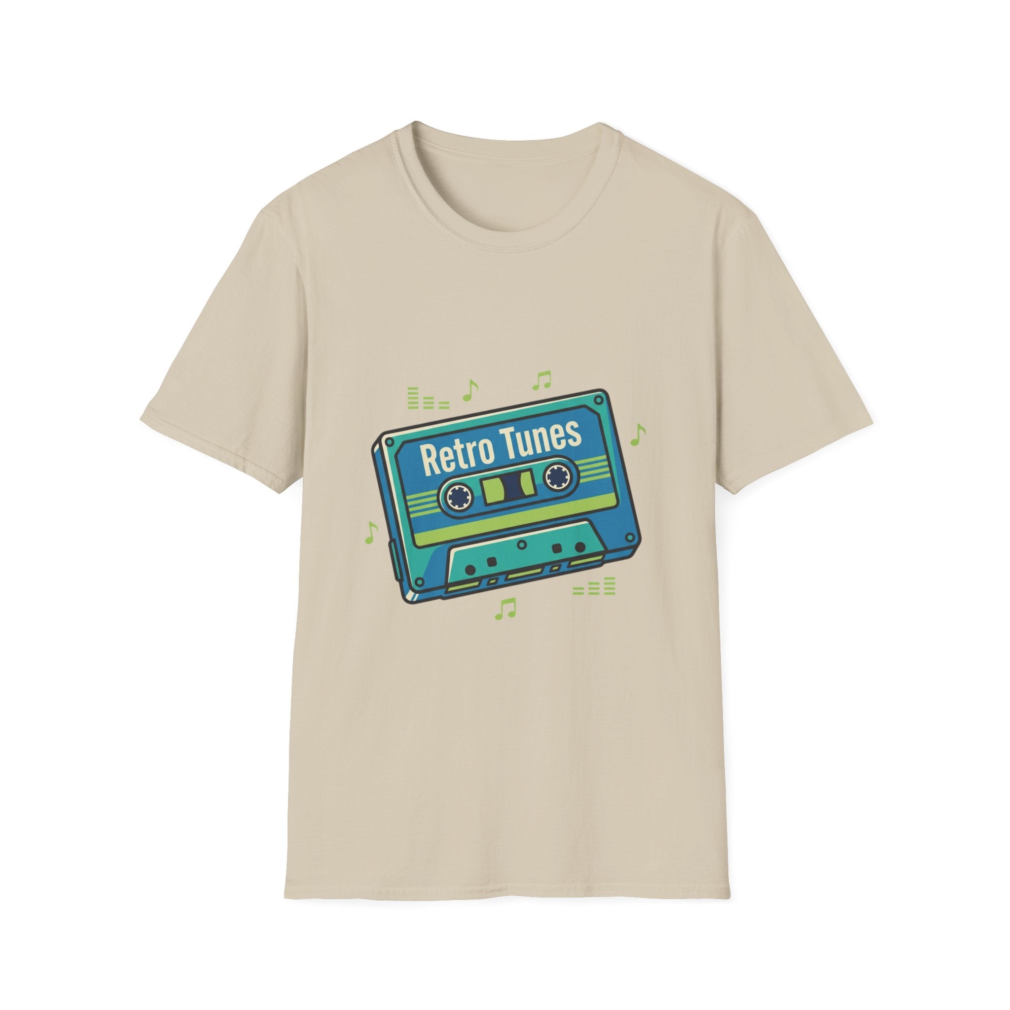 Retro Tunes- Unisex Softstyle T-Shirt