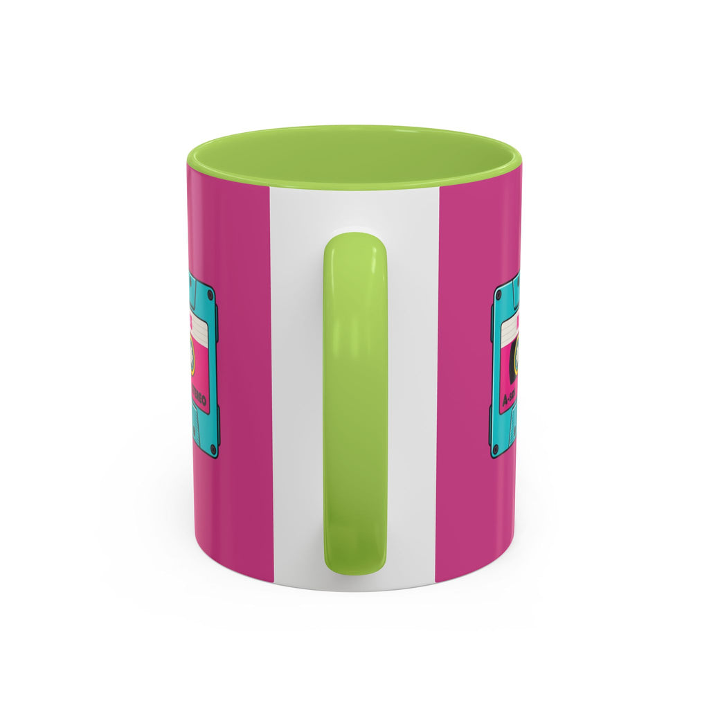 Retro Cassette Coffee Mug — 'Retro Tunes Vol. 1' Accent Mug