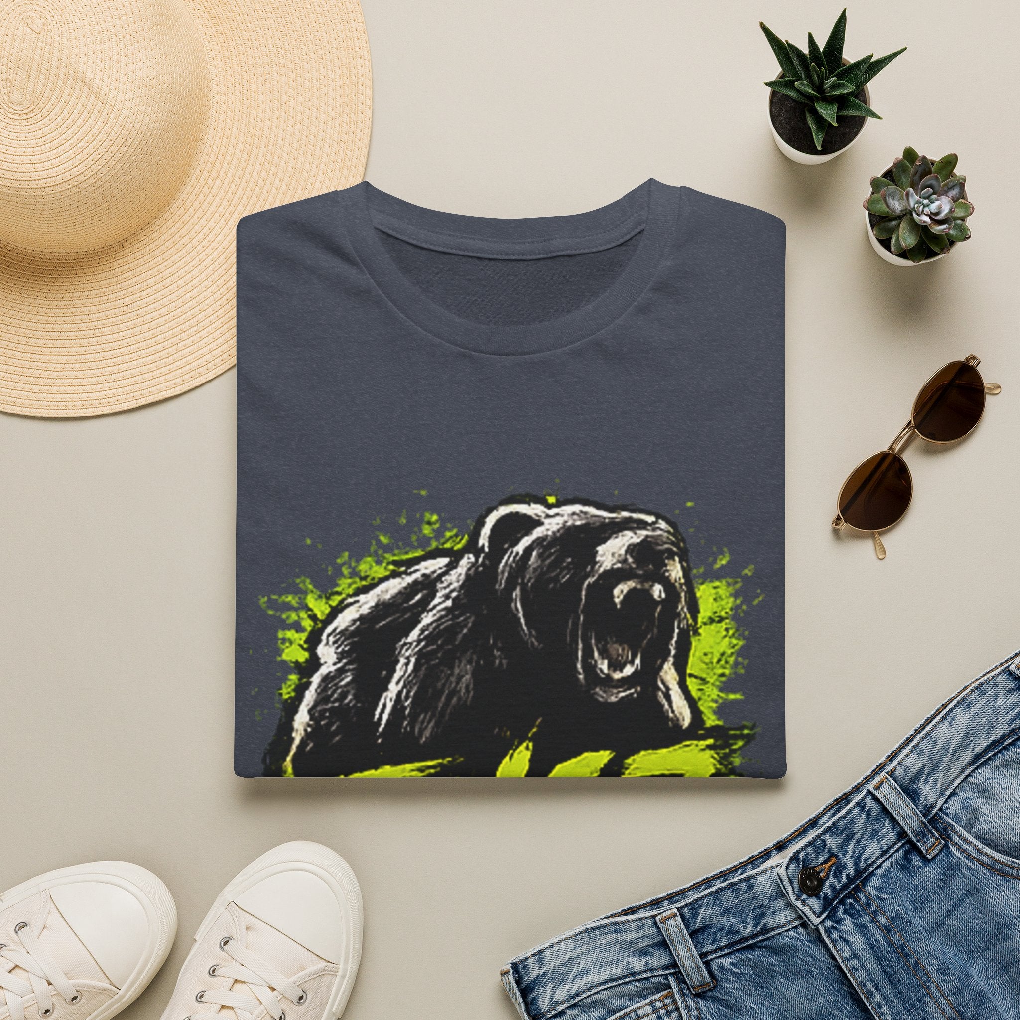 Bear TINGZ Roar T-Shirt — Bold Graphic Tee