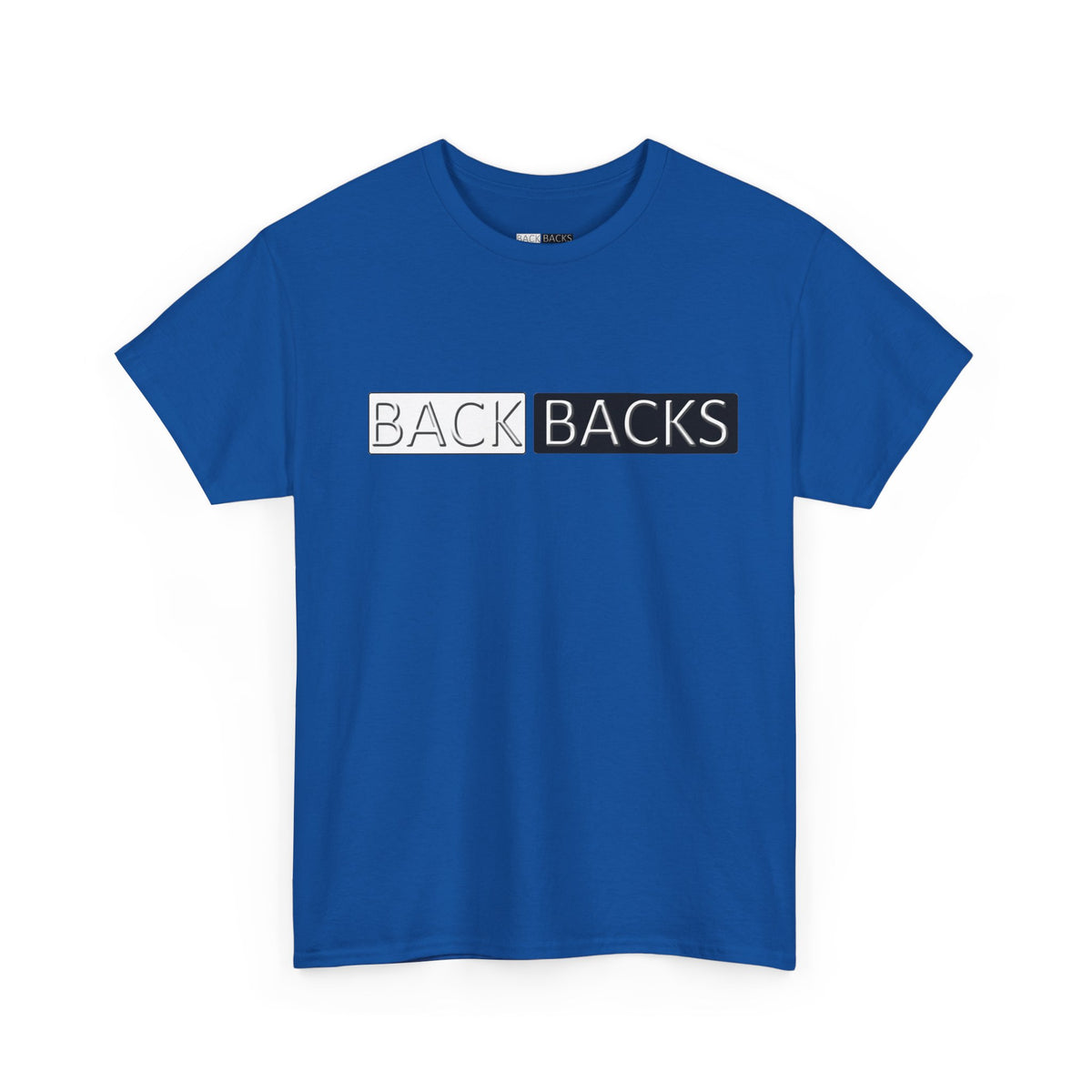 Unisex Back Backs Minimal T-Shirt
