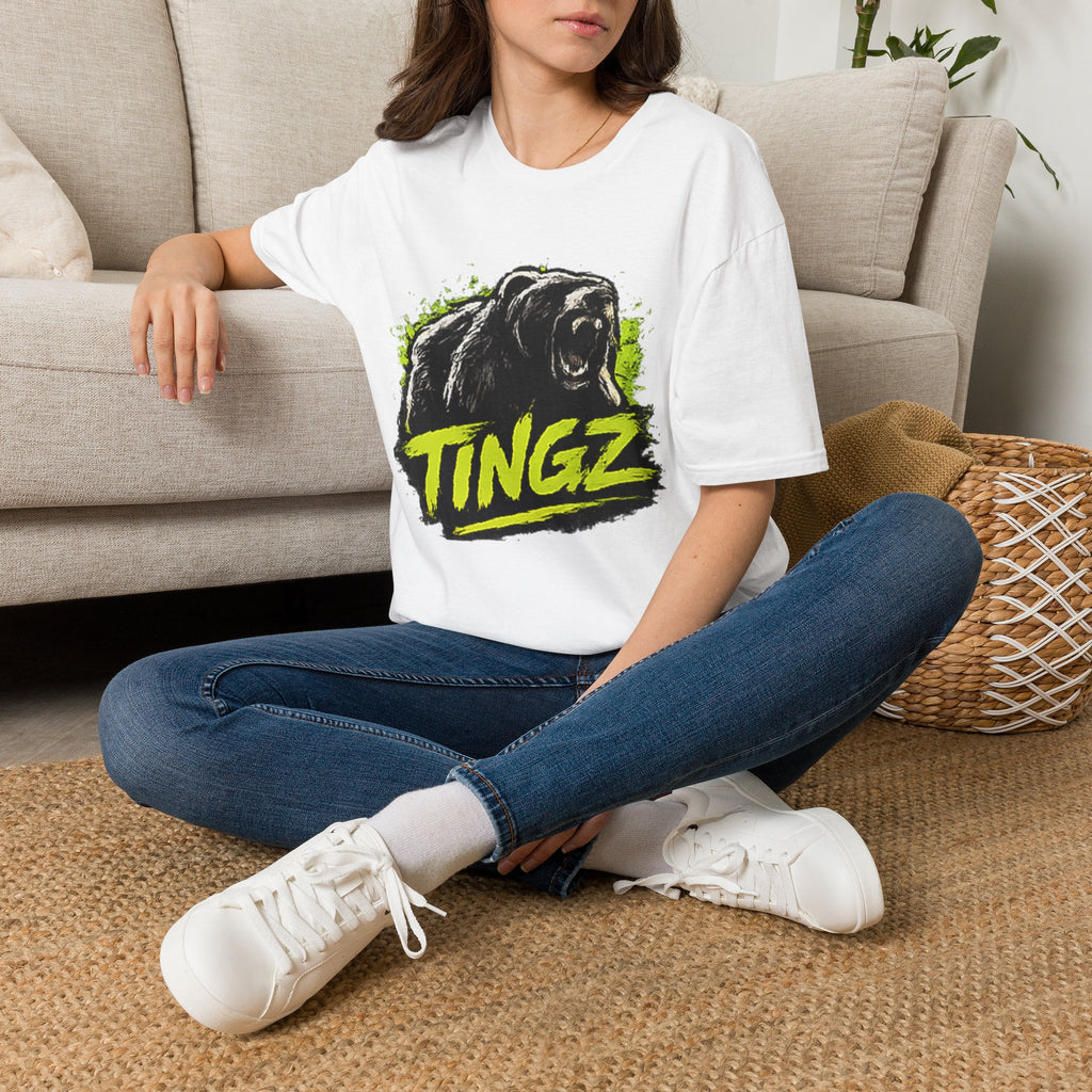 Bear TINGZ Roar T-Shirt — Bold Graphic Tee