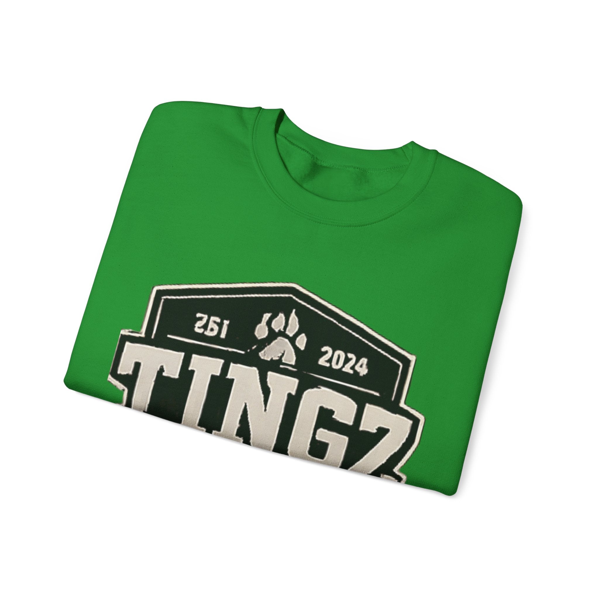 BEAR TINGZ  Badge Unisex Crewneck Sweatshirt | Vintage Wildlife Graphic Sweatshirt | Classic Streetwear Pullover