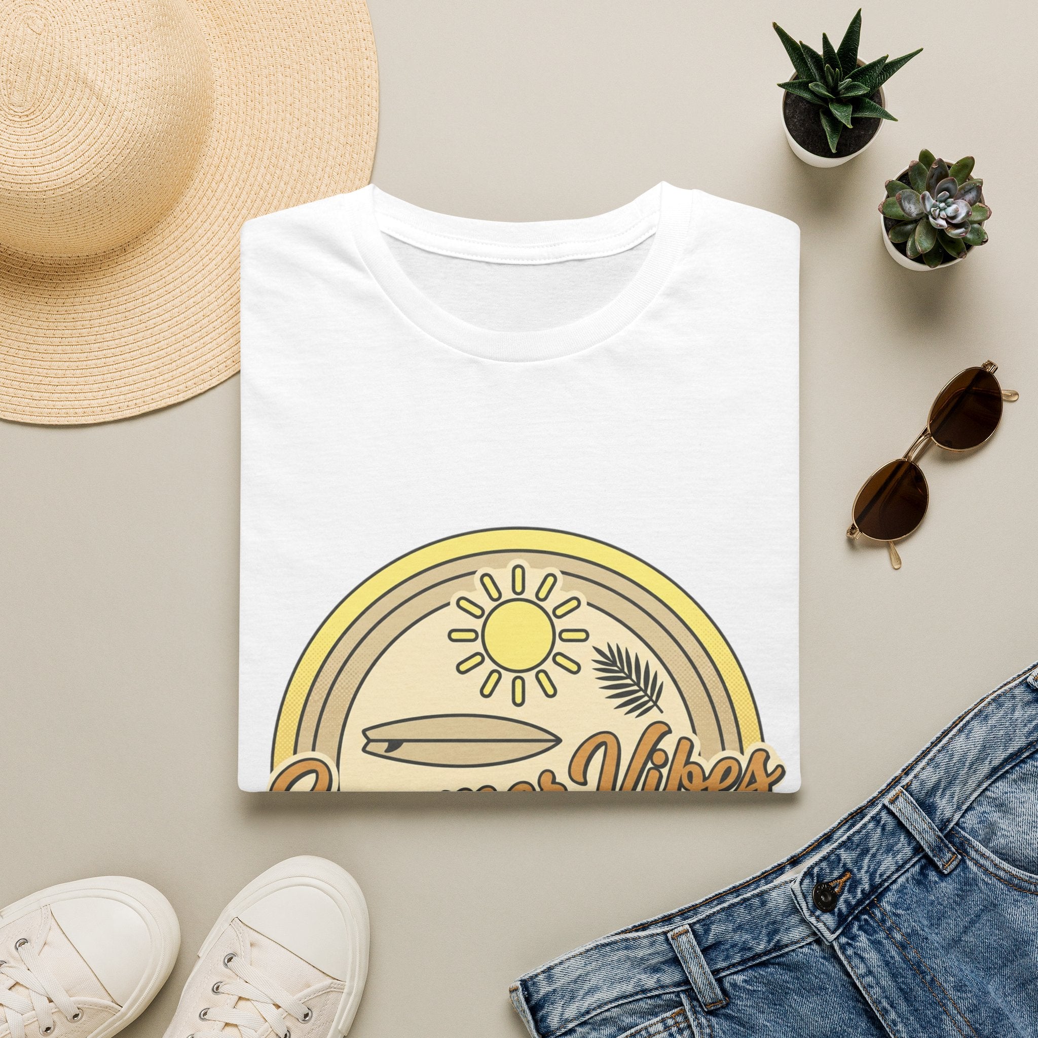 Summer Vibes Only Bold T‑Shirt