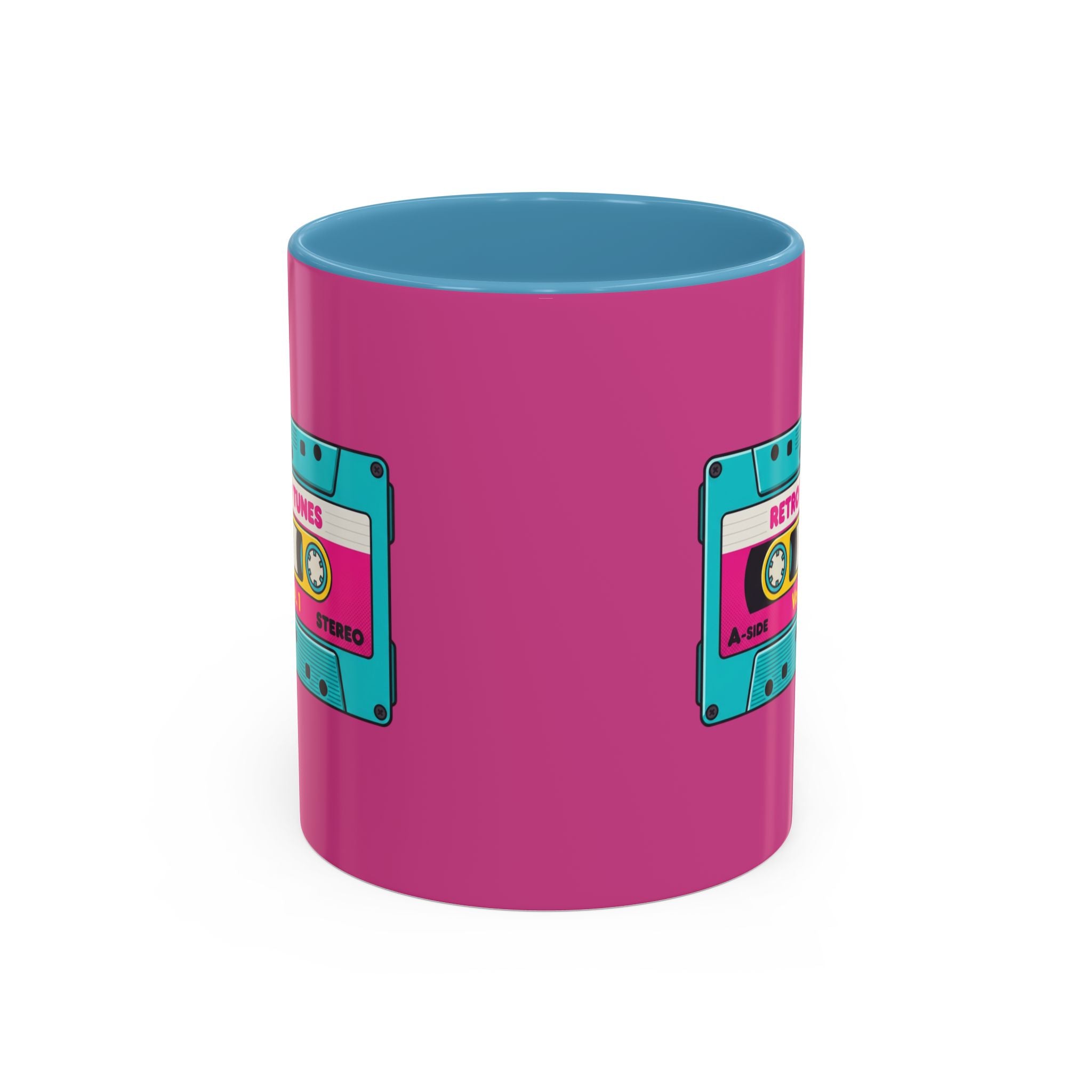 Retro Cassette Coffee Mug — 'Retro Tunes Vol. 1' Accent Mug