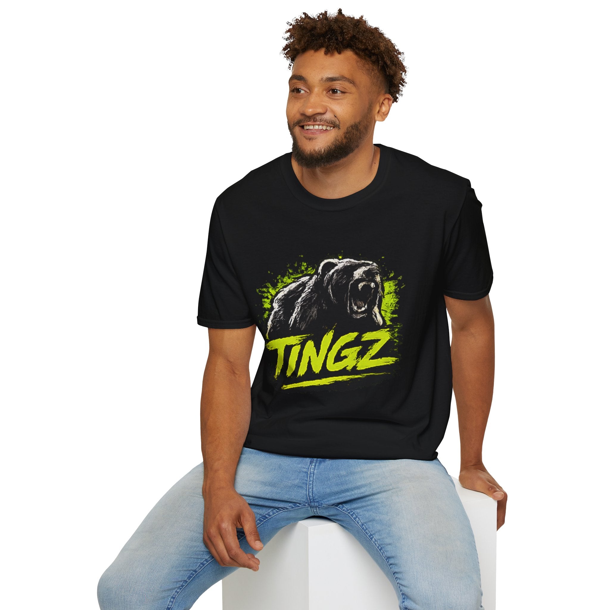Bear TINGZ Roar T-Shirt — Bold Graphic Tee