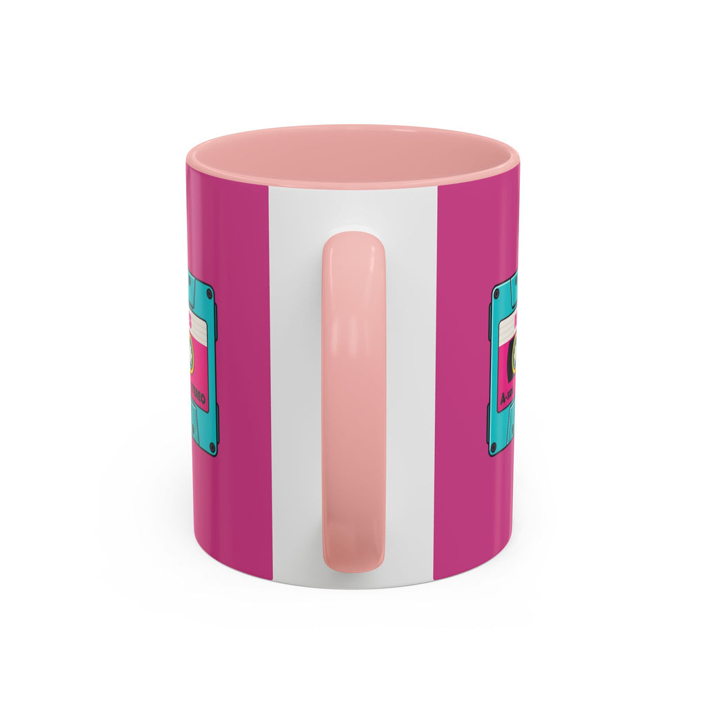 Retro Cassette Coffee Mug — 'Retro Tunes Vol. 1' Accent Mug