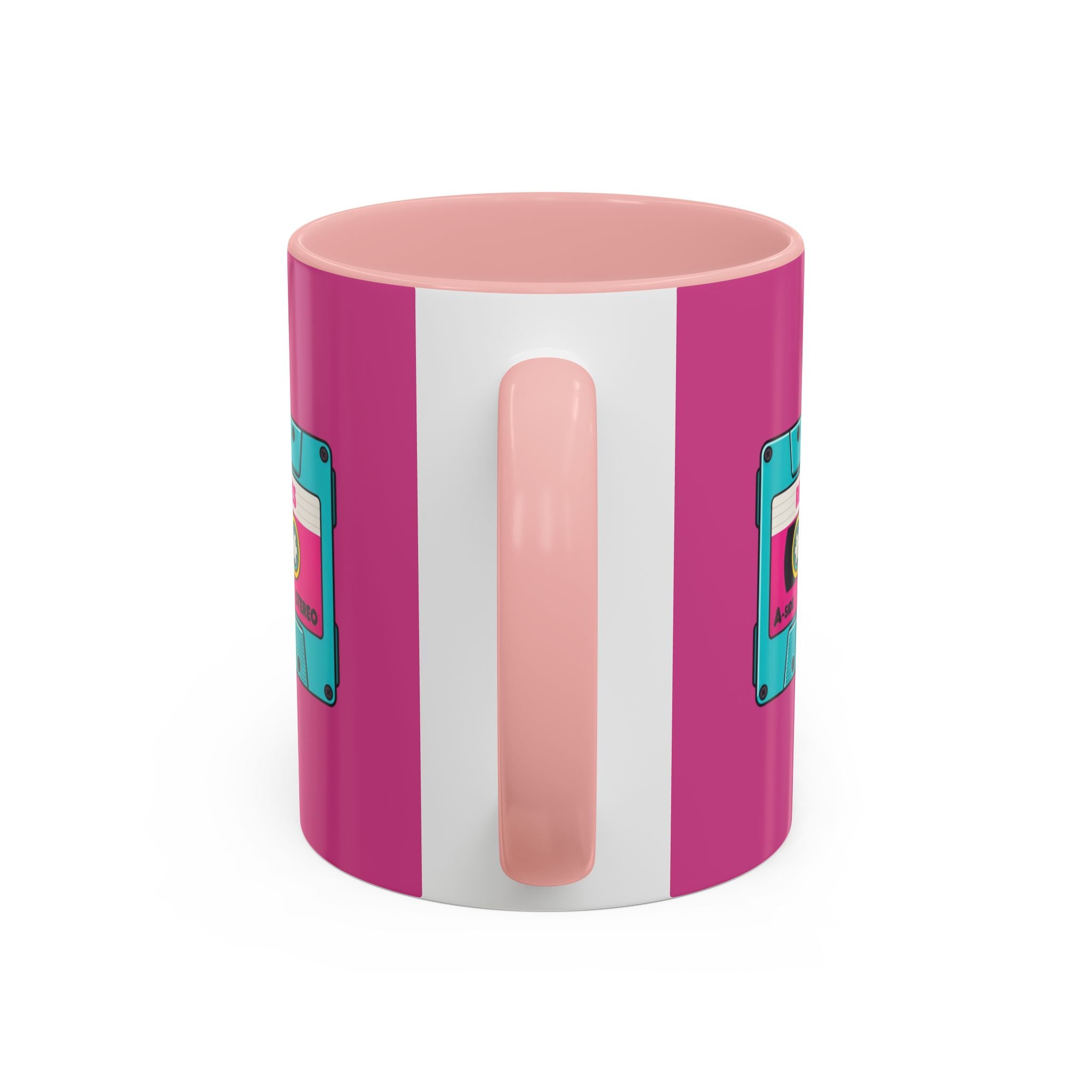 Retro Cassette Coffee Mug — 'Retro Tunes Vol. 1' Accent Mug