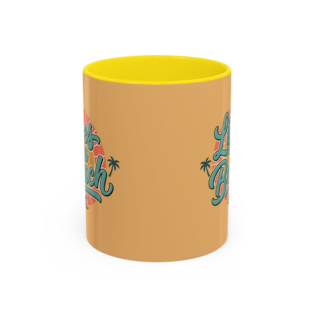 Life's a Beach Coffee Mug — Retro Beach Vibes 11/15oz Accent Mug