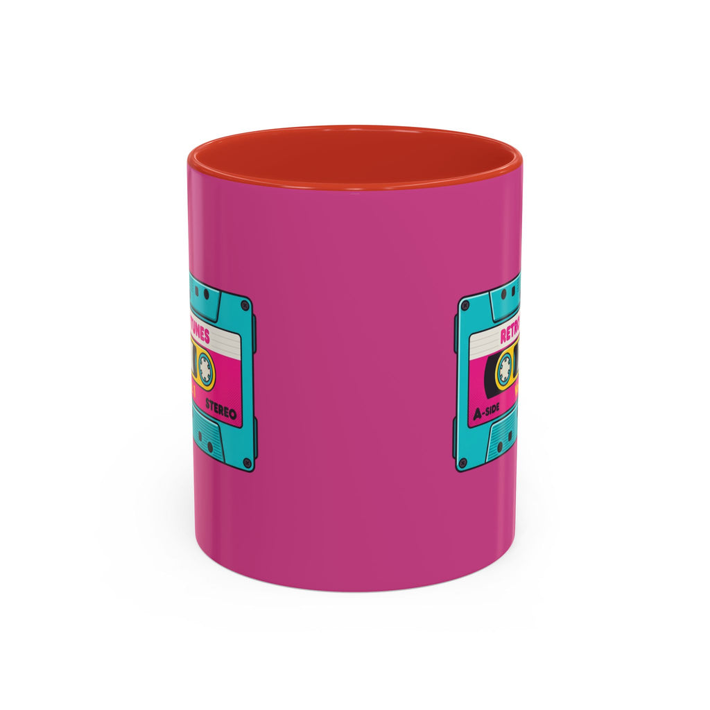 Retro Cassette Coffee Mug — 'Retro Tunes Vol. 1' Accent Mug