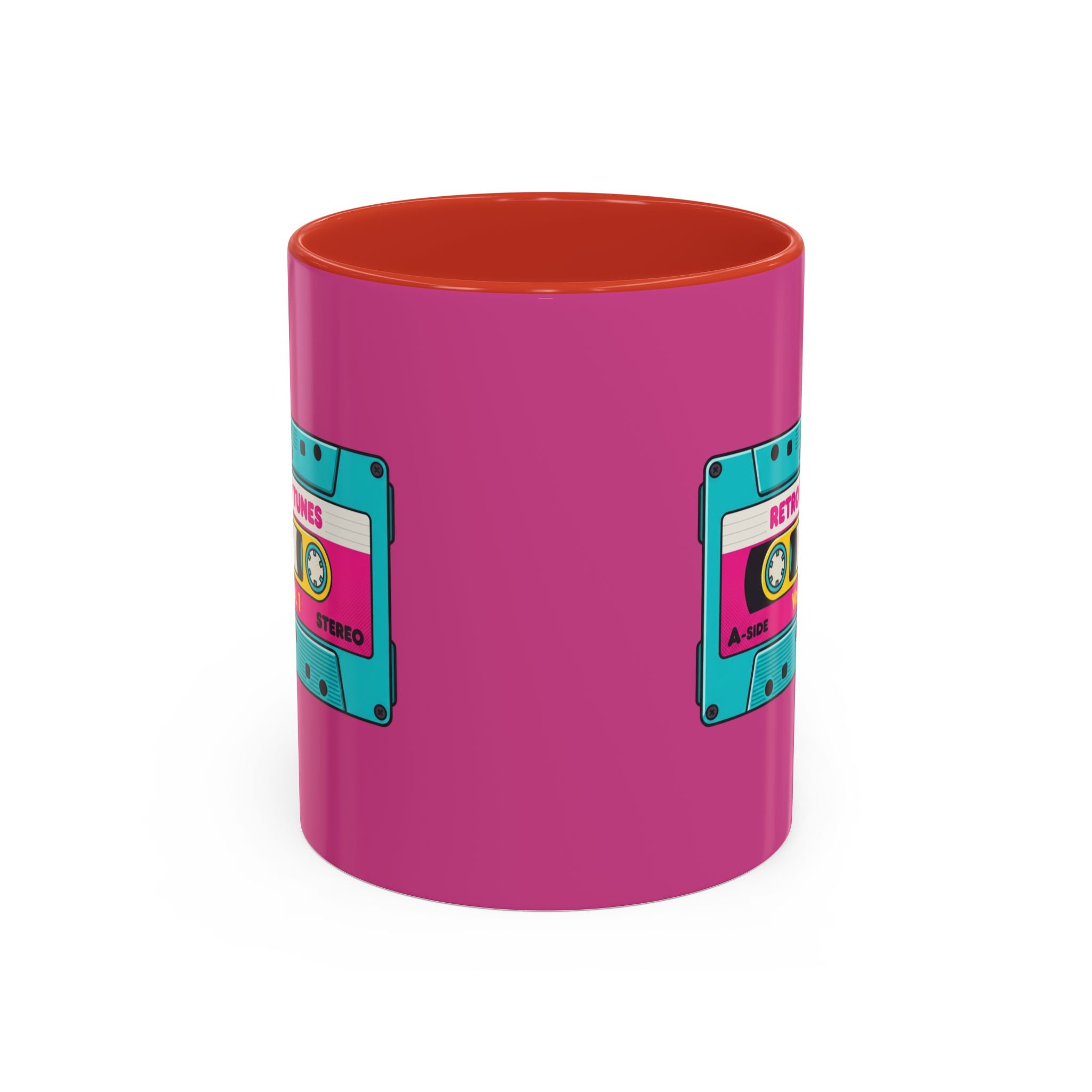 Retro Cassette Coffee Mug — 'Retro Tunes Vol. 1' Accent Mug