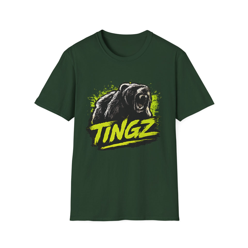 Bear TINGZ Roar T-Shirt — Bold Graphic Tee
