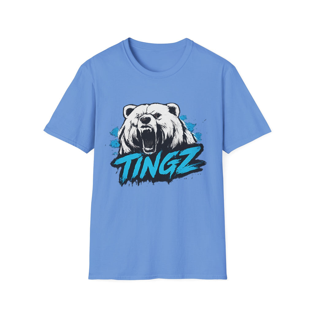 Roaring Bear TINGZ T-Shirt — Graphic Tee for Streetwear & Casual