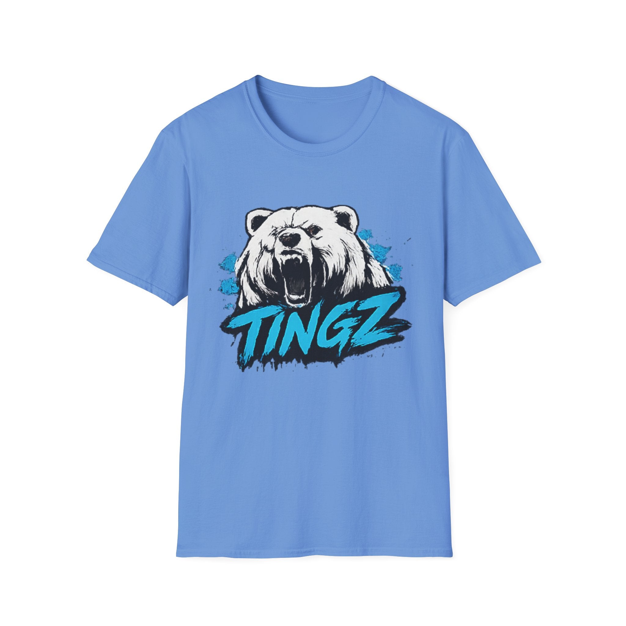 Roaring Bear TINGZ T-Shirt — Graphic Tee for Streetwear & Casual