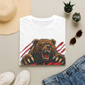 Grizzly Roar T-Shirt — Bold Bear Graphic "TINGZ" Tee