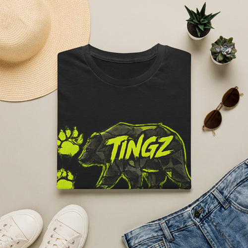 Bear TINGZ Paw Graphic T-Shirt —  Neon Logo