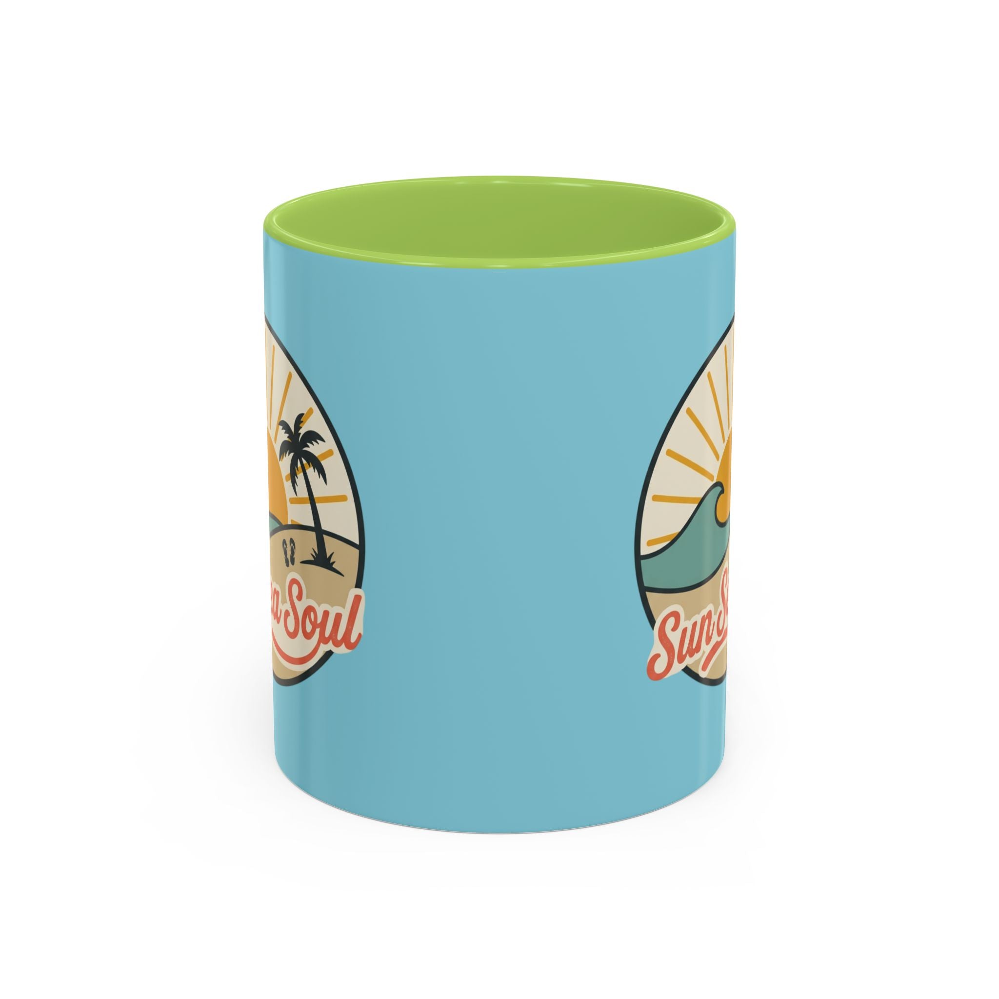 Sun Sea Soul Accent Coffee Mug – Beach Sunset 11/15oz