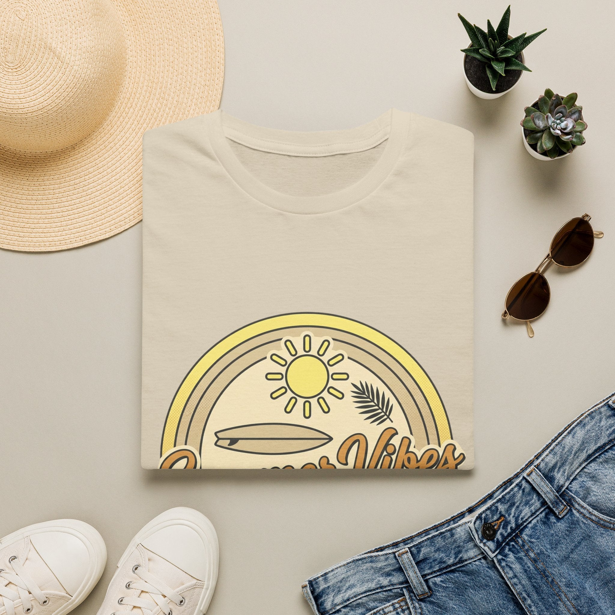 Summer Vibes Only Bold T‑Shirt