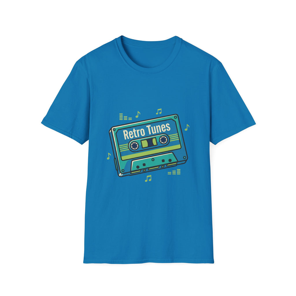 Retro Tunes- Unisex Softstyle T-Shirt