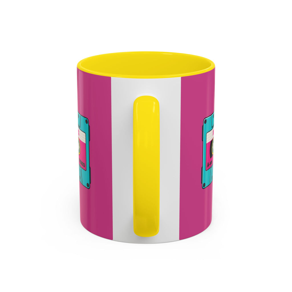 Retro Cassette Coffee Mug — 'Retro Tunes Vol. 1' Accent Mug