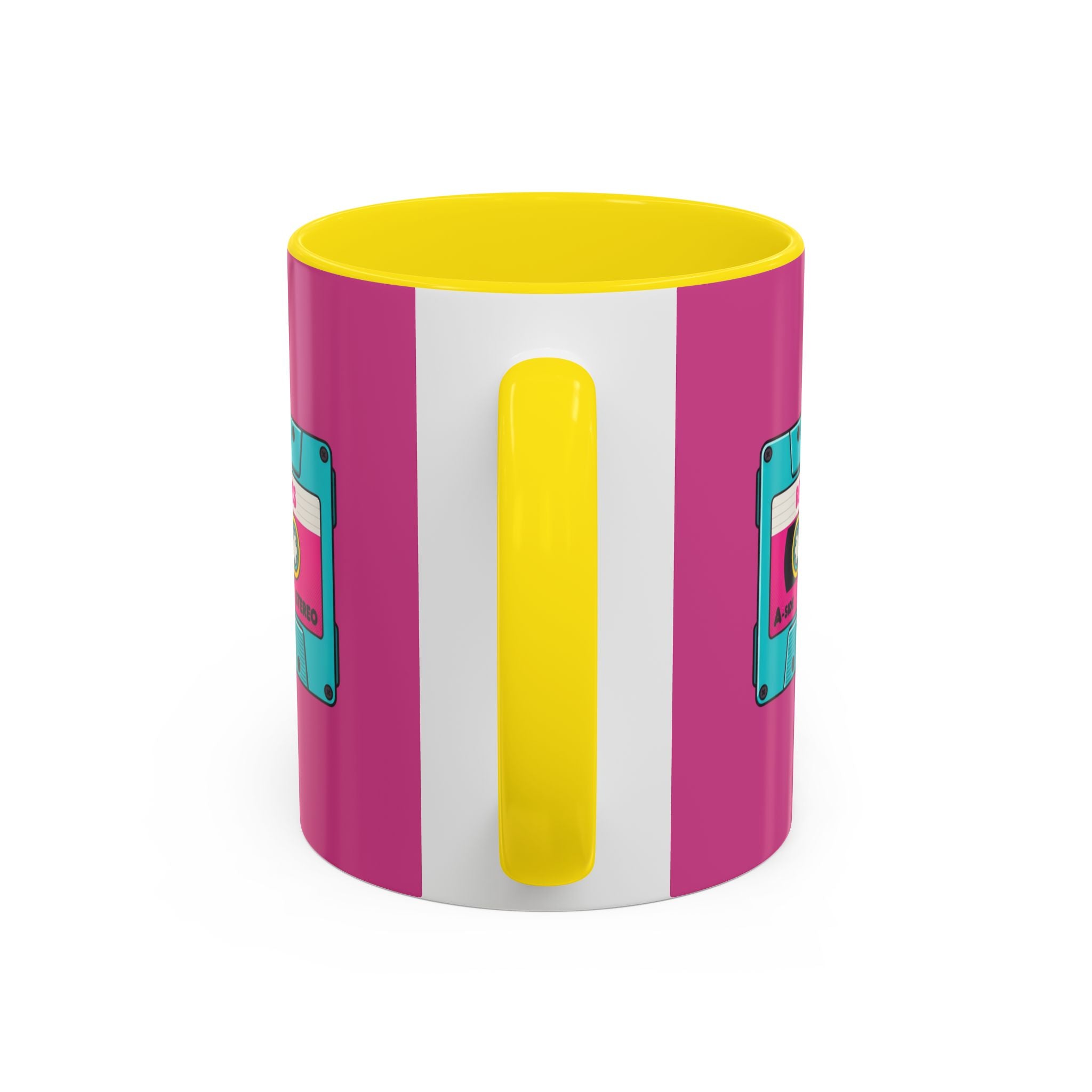 Retro Cassette Coffee Mug — 'Retro Tunes Vol. 1' Accent Mug