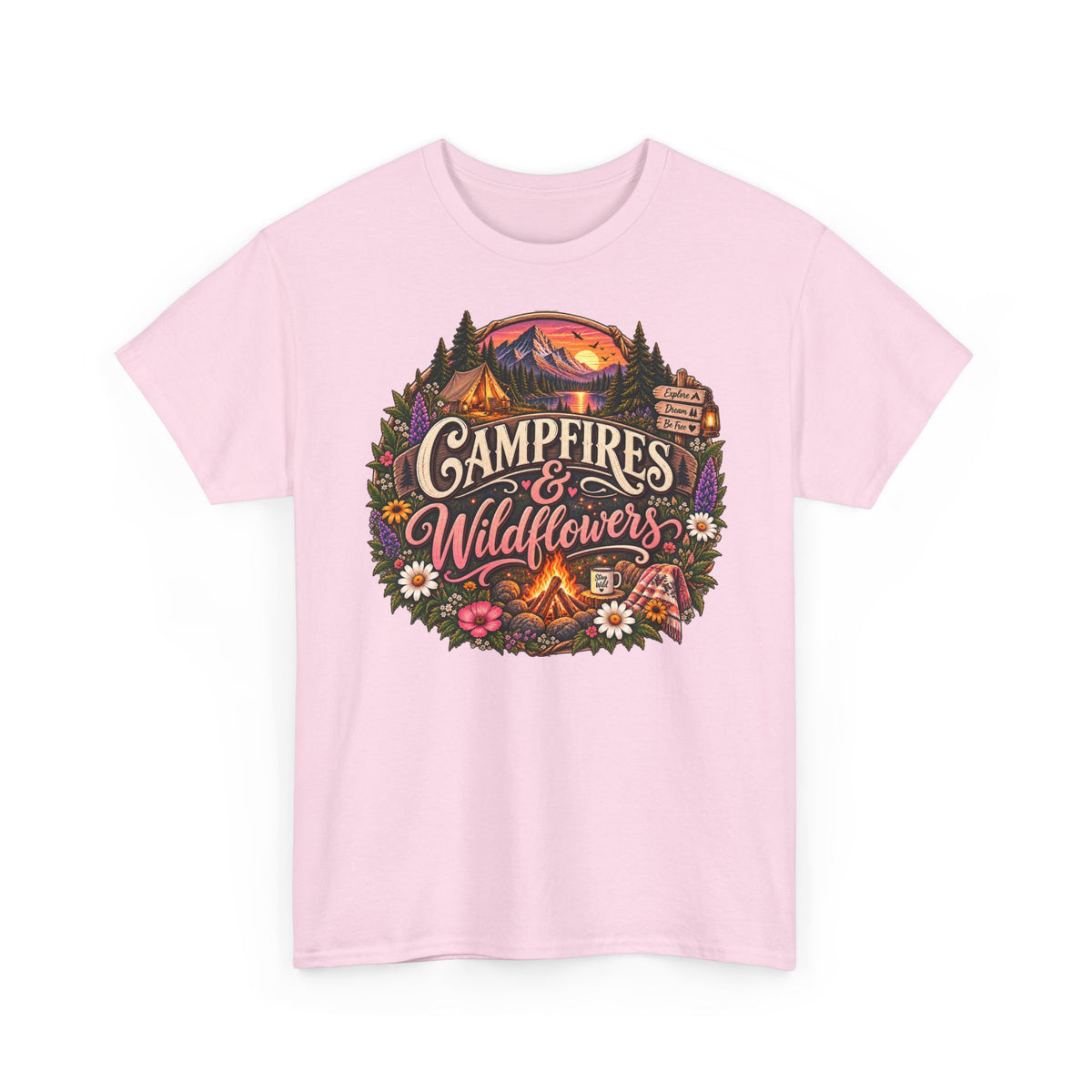 Campfires & Wildflowers T-Shirt