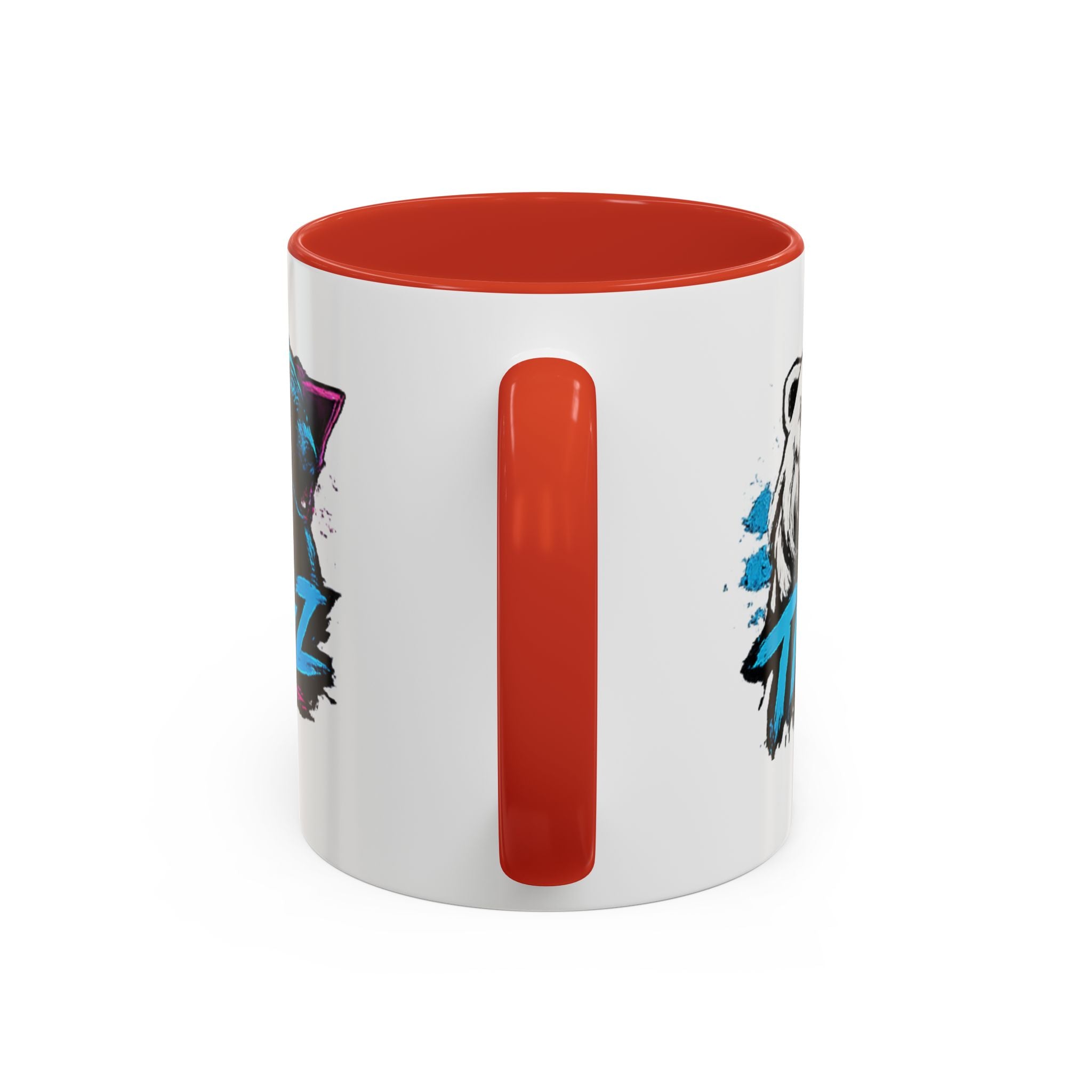 Bear Tingz Accent Coffee Mug — 11/15oz Gamer Logo Ceramic Mug
