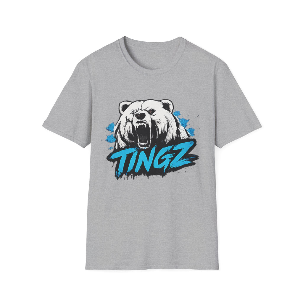Roaring Bear TINGZ T-Shirt — Graphic Tee for Streetwear & Casual