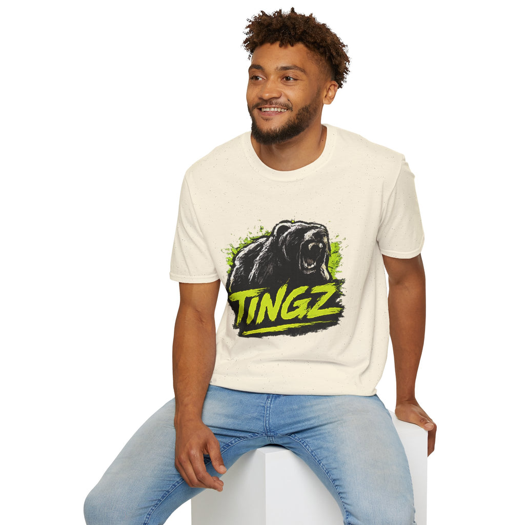 Bear TINGZ Roar T-Shirt — Bold Graphic Tee