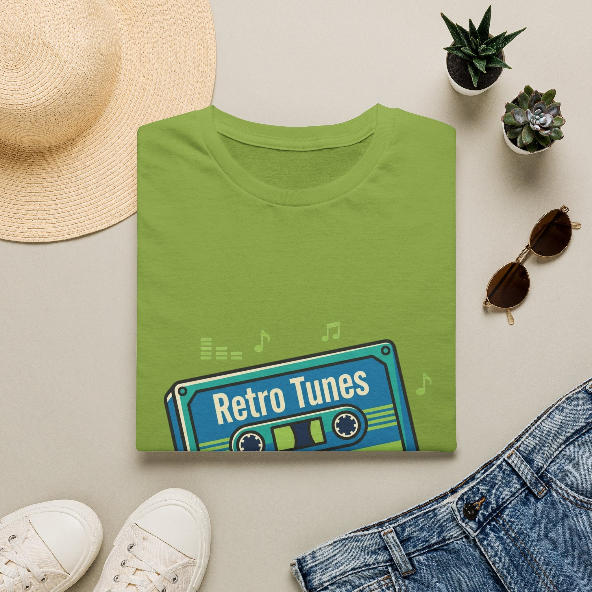 Retro Tunes- Unisex Softstyle T-Shirt