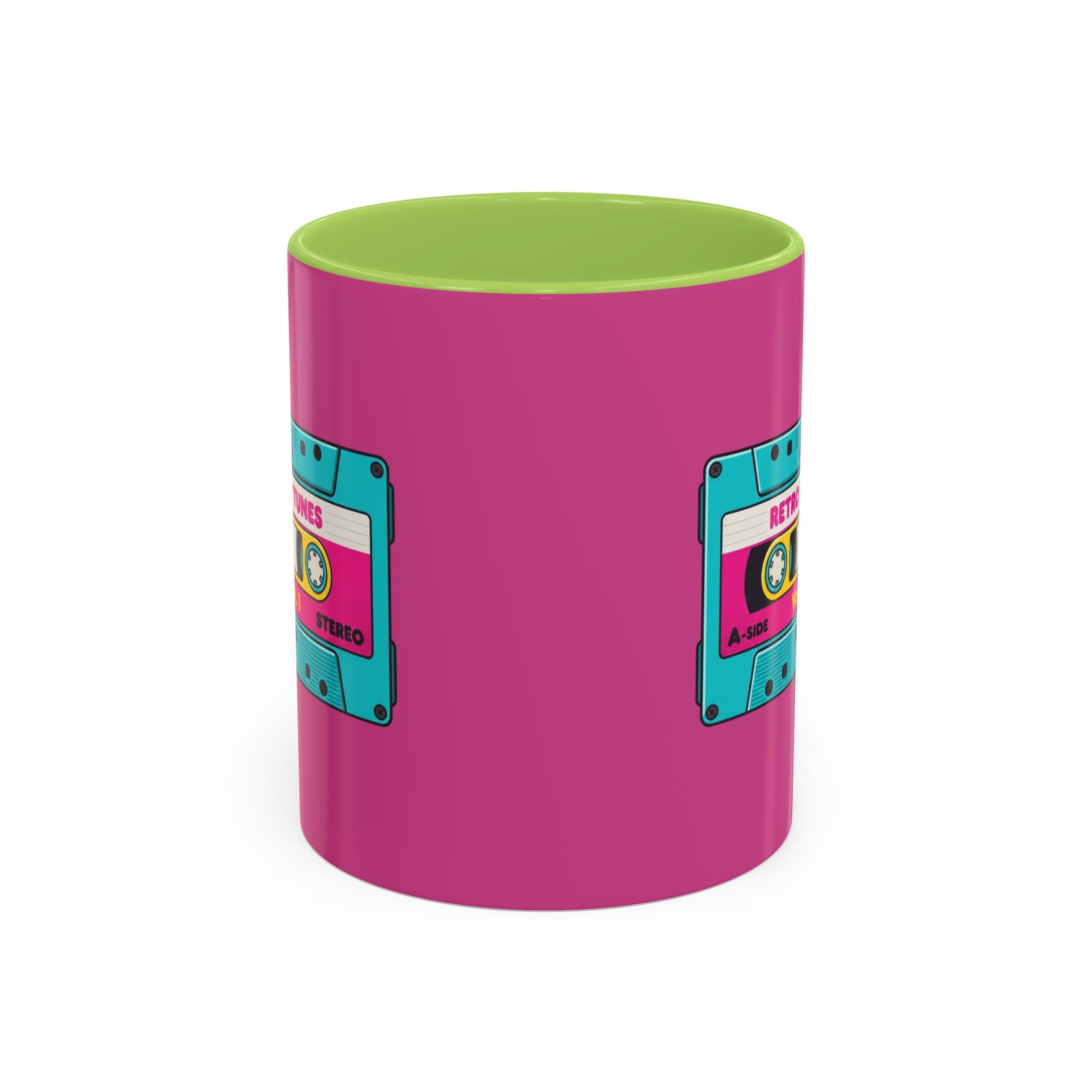 Retro Cassette Coffee Mug — 'Retro Tunes Vol. 1' Accent Mug