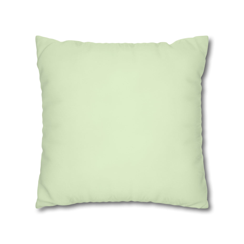 Retro Tunes Cassette Pillowcase — Square Poly Canvas Decorative Throw Pillow