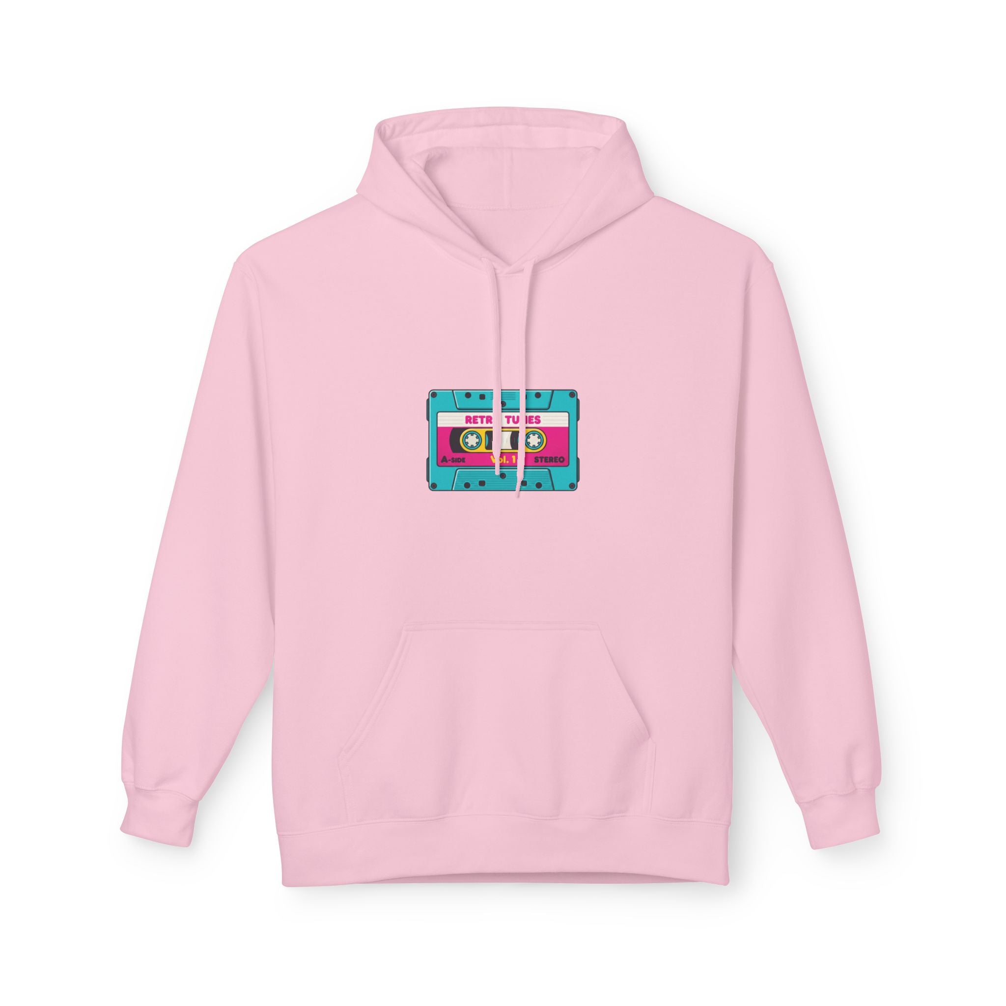Retro Cassette Hoodie — Vintage Tape Graphic Pullover