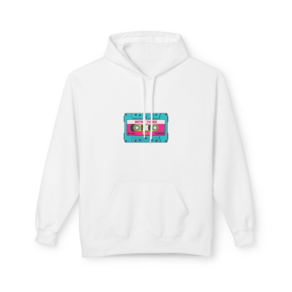 Retro Cassette Hoodie — Vintage Tape Graphic Pullover