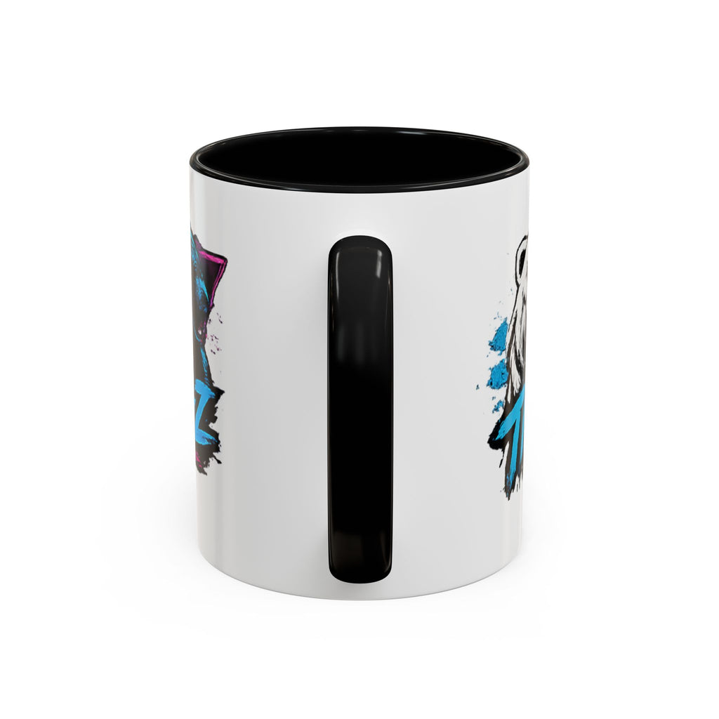 Bear Tingz Accent Coffee Mug — 11/15oz Gamer Logo Ceramic Mug