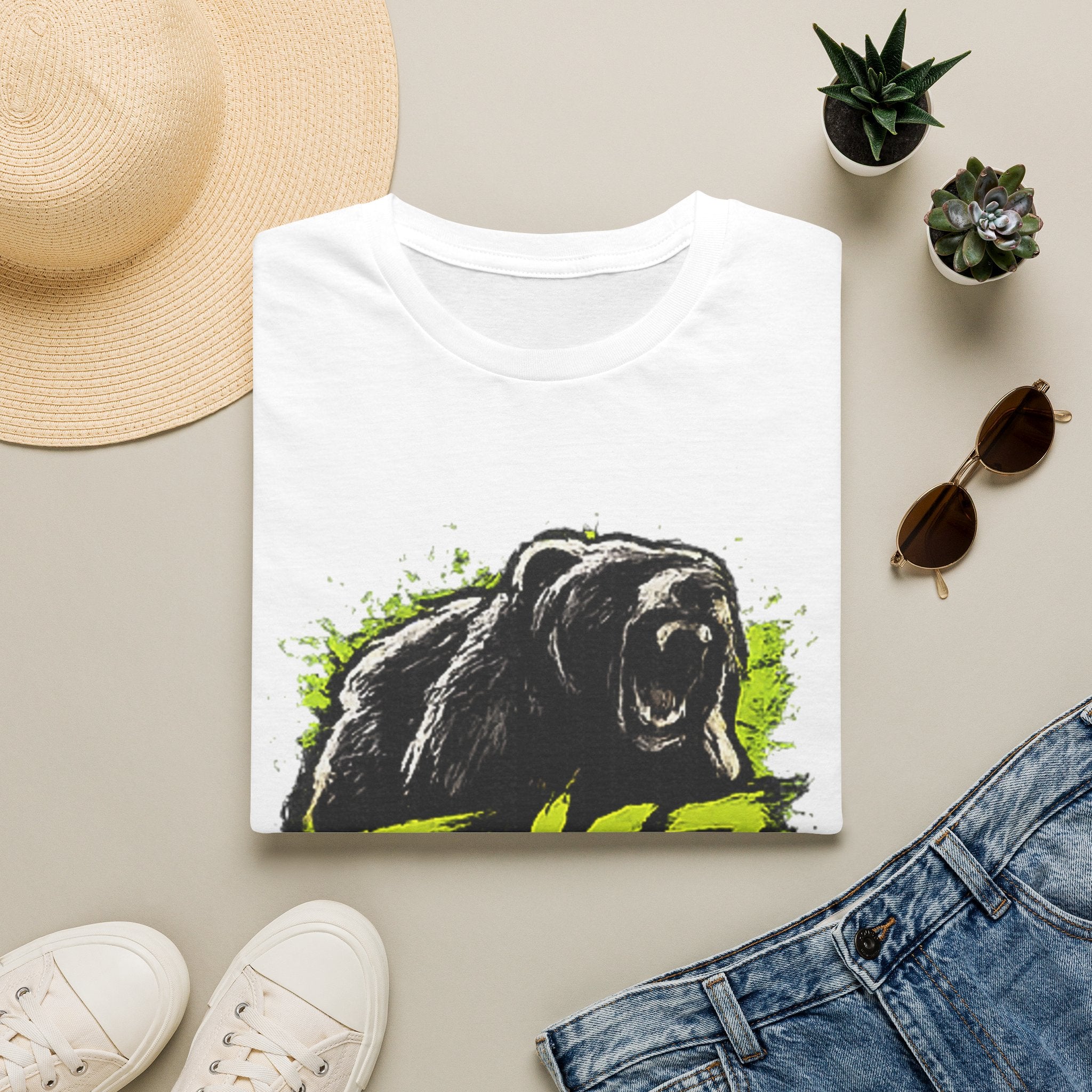 Bear TINGZ Roar T-Shirt — Bold Graphic Tee