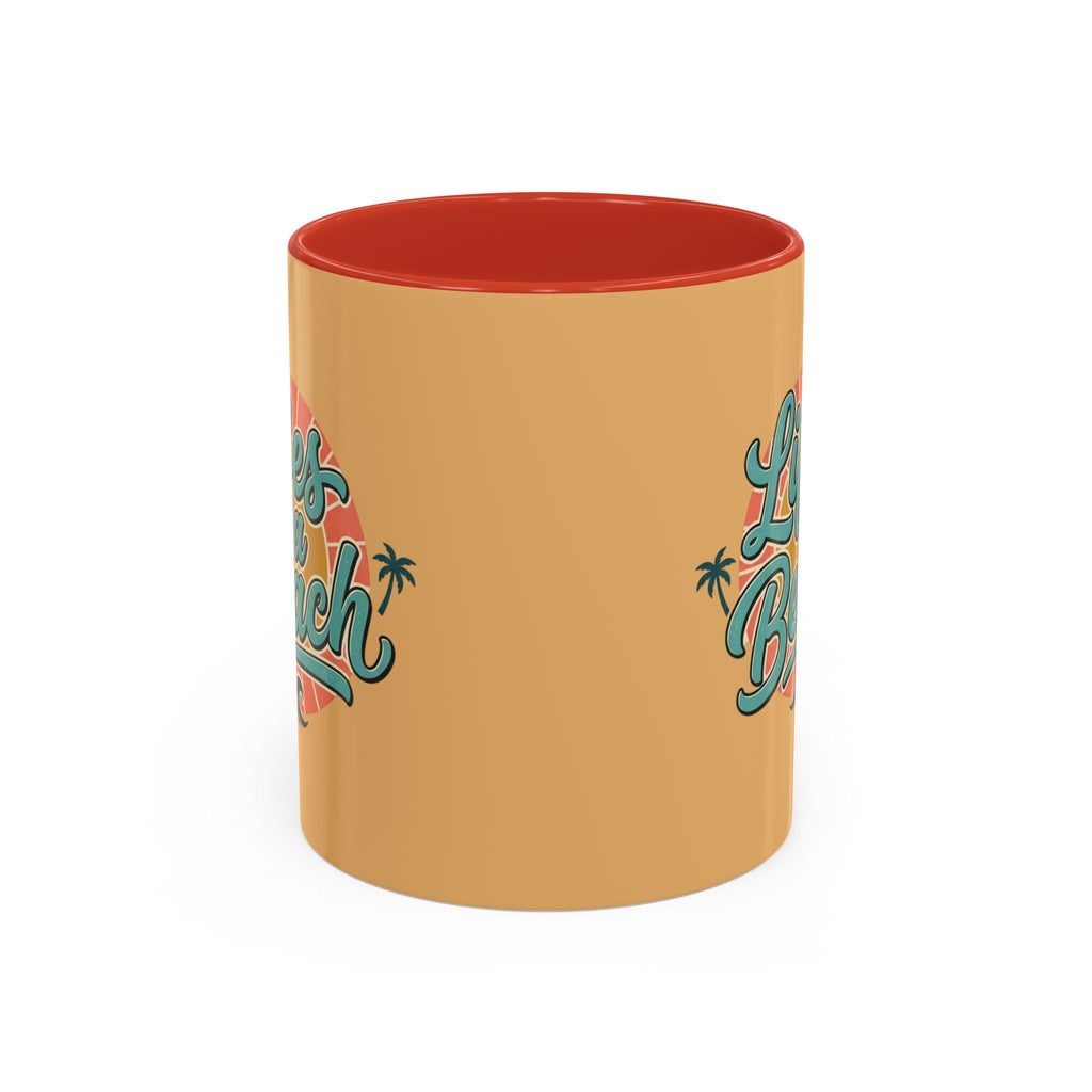 Life's a Beach Coffee Mug — Retro Beach Vibes 11/15oz Accent Mug