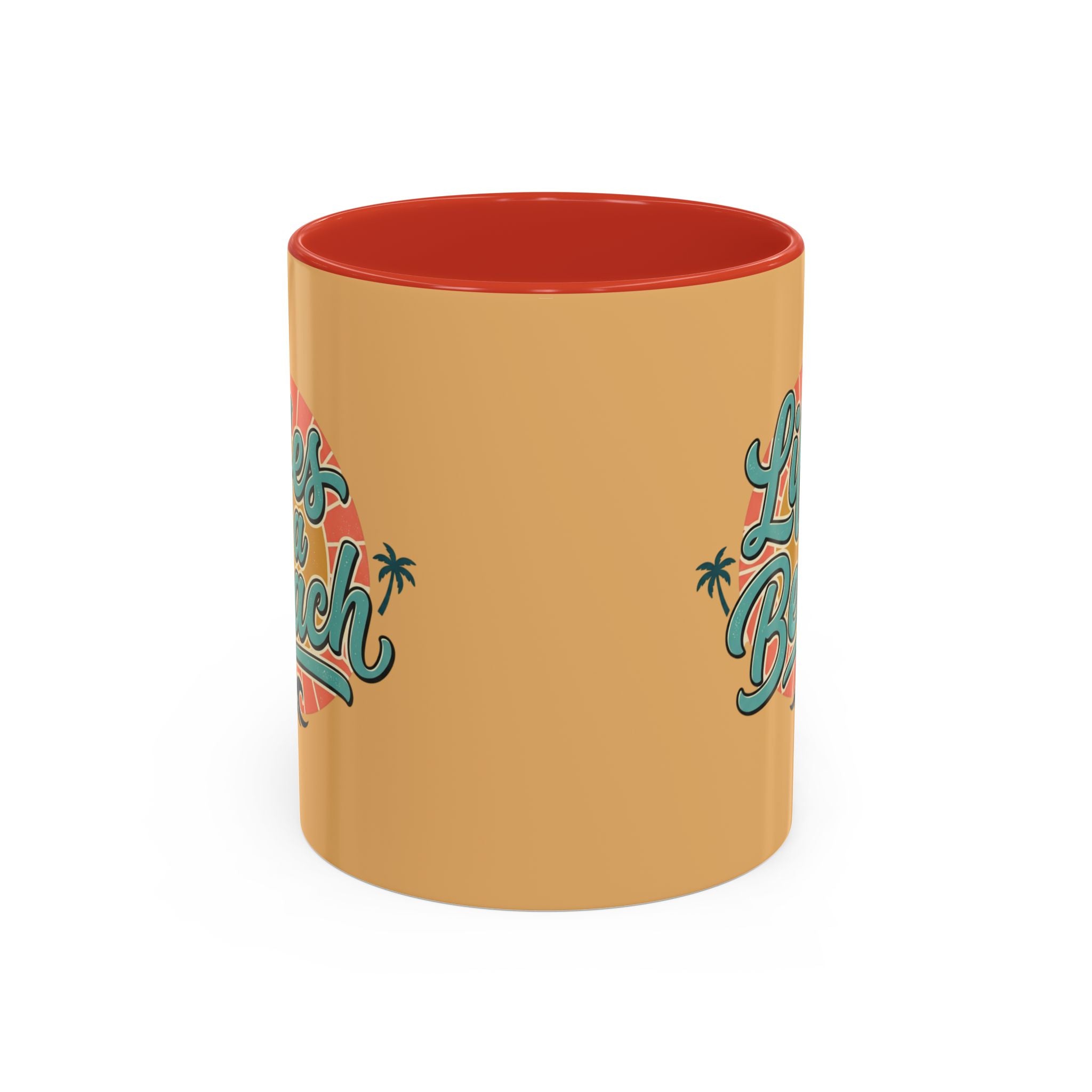 Life's a Beach Coffee Mug — Retro Beach Vibes 11/15oz Accent Mug