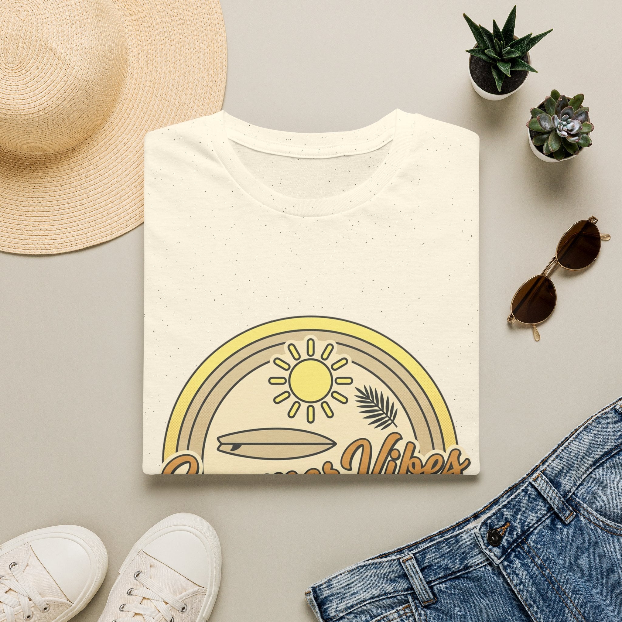 Summer Vibes Only Bold T‑Shirt