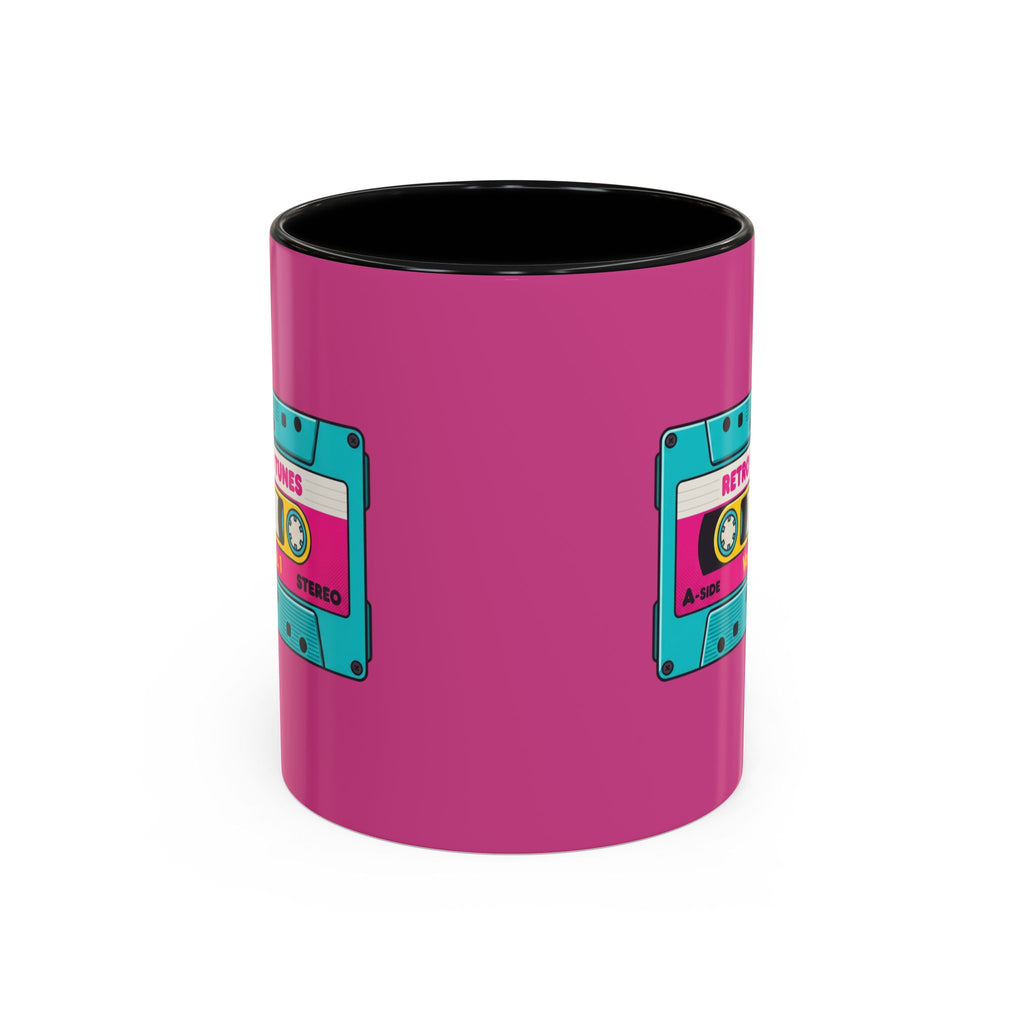 Retro Cassette Coffee Mug — 'Retro Tunes Vol. 1' Accent Mug