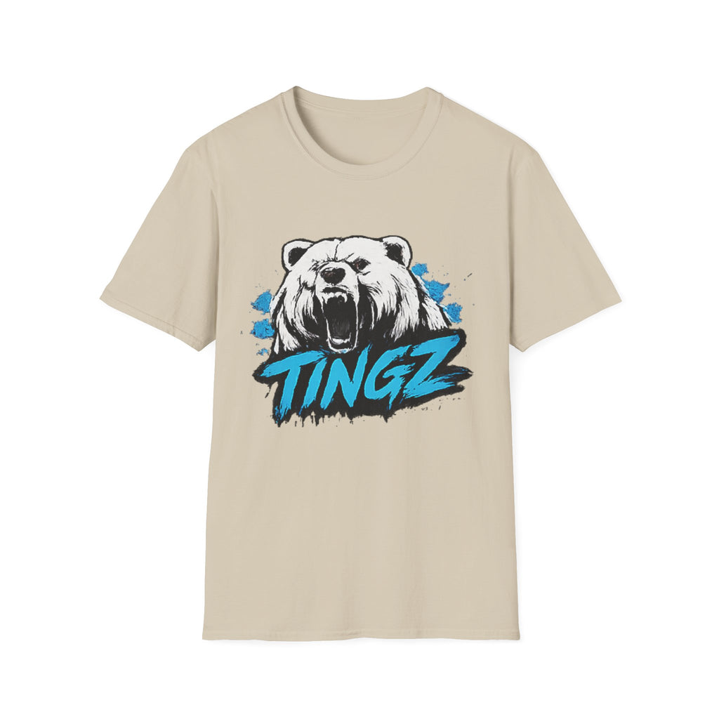 Roaring Bear TINGZ T-Shirt — Graphic Tee for Streetwear & Casual