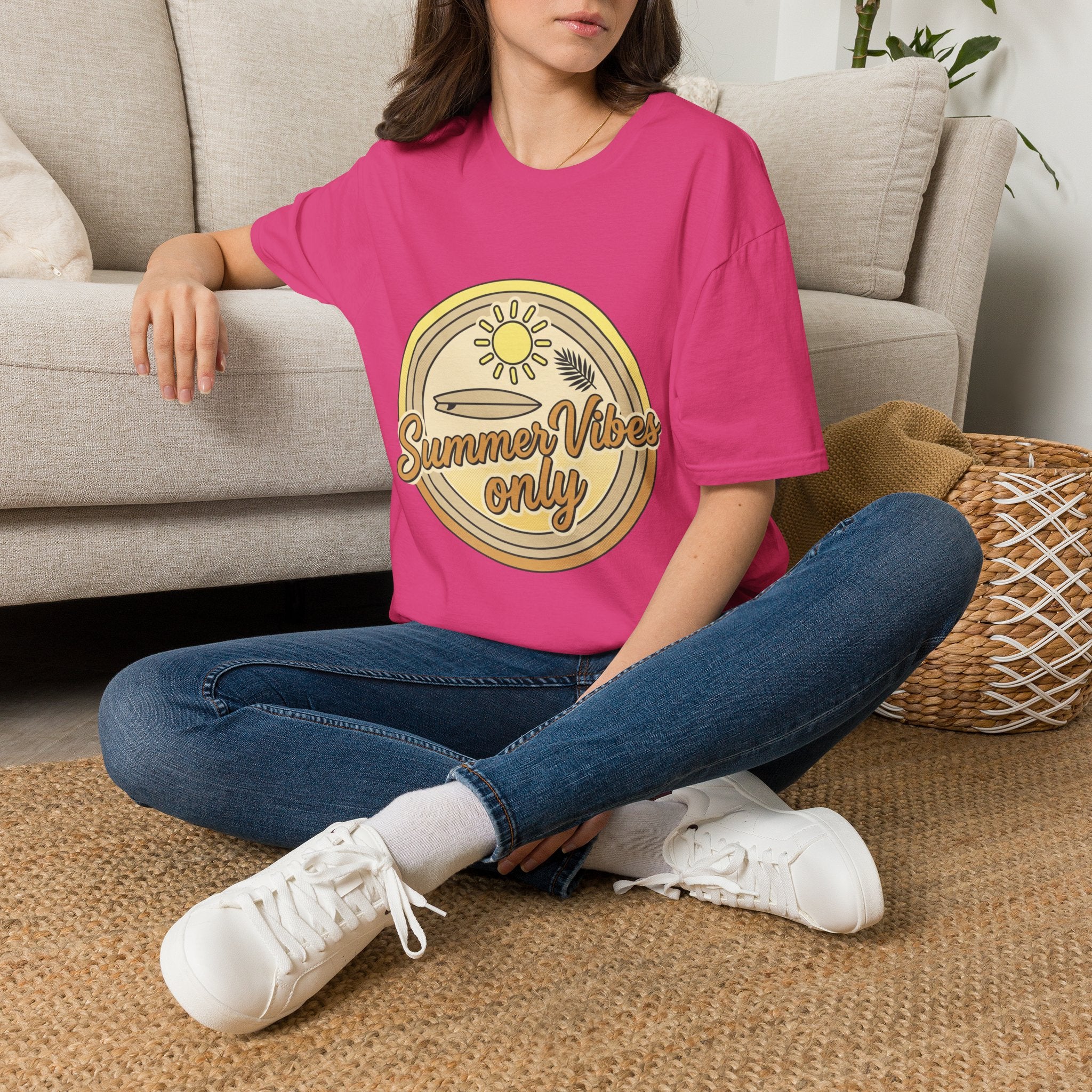 Summer Vibes Only Bold T‑Shirt